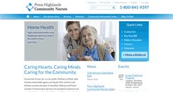 Desktop Screenshot of communitynurses.org